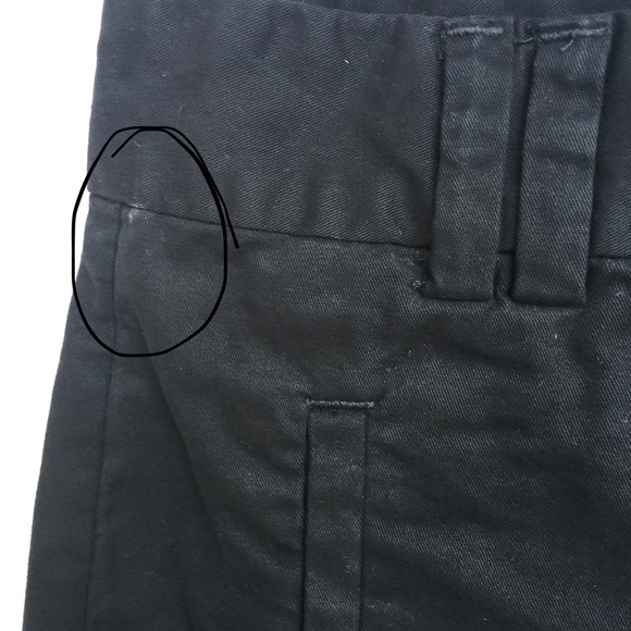 AT LOFT Black Shorts 100% Cotton Size 4 - Picture 7 of 8